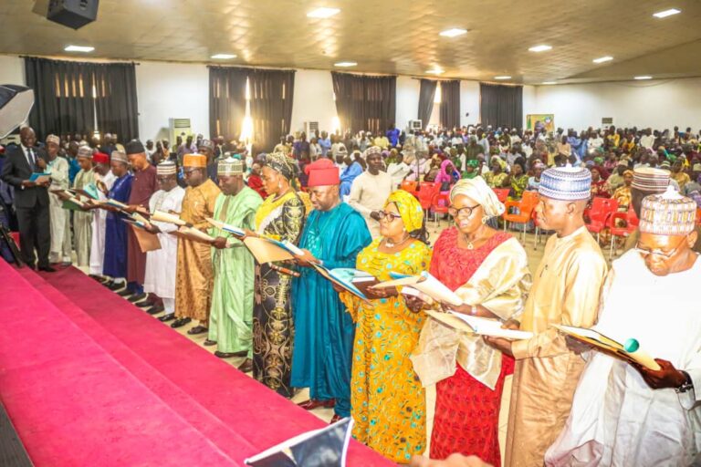 Adamawa: Fintiri inaugurates 13 newly appointed permanent secretaries