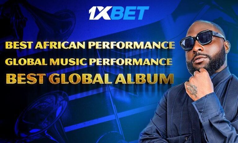 Grammy: 1xBet hails ambassador Davido, sends important message to fans