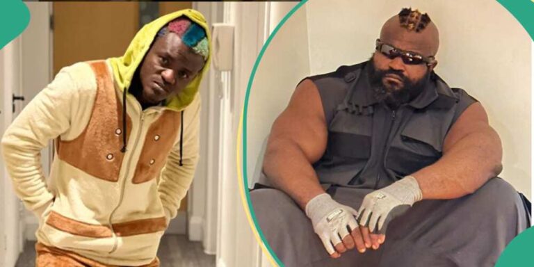 Portable beats Kizz Daniel’s bodyguard in boxing match [VIDEO]