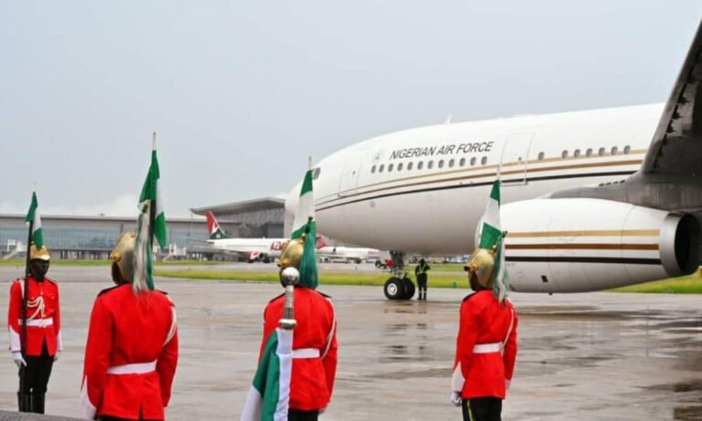 New Presidential Jet Purchased From Saudi Arabia Refurbished For Use