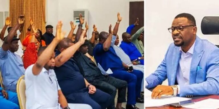 Beke Blast Amaewhule, 26 Pro-Wike Lawmakers For Denying APC Defection