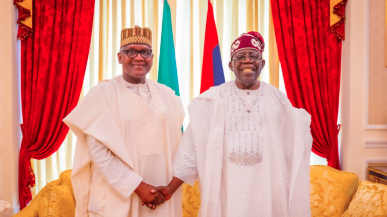 Tinubu and Dangote