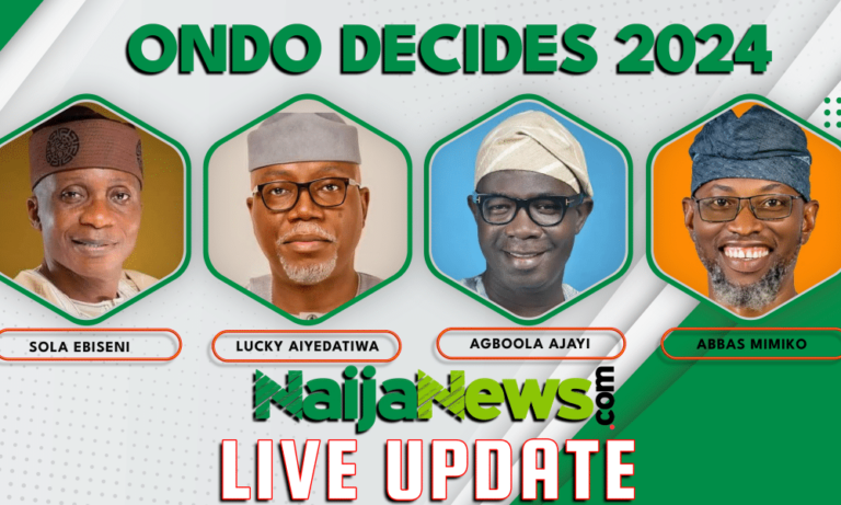 PDP, APC, Others Battle In Ondo Governorship Election