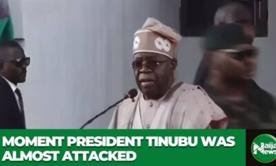 Just In: Tinubu Nearly Attacked In Kaduna [Video]