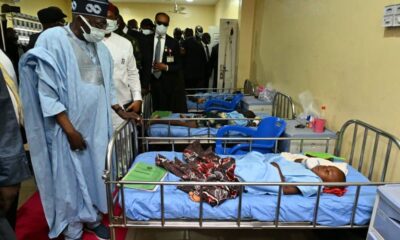 Photos: Tinubu, Uzodinma, Alia Visit Yelewata Attack Survivors In Benue Hospital