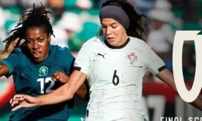 Portugal Vs Super Falcons Of Nigeria Ends In Draw, Madugu Defends Gift’s WAFCON Omission