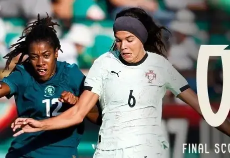 Portugal Vs Super Falcons Of Nigeria Ends In Draw, Madugu Defends Gift’s WAFCON Omission
