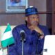 Katsina Gov, Umar Radda weeps as Buhari's remains finally laid to rest [VIDEO]