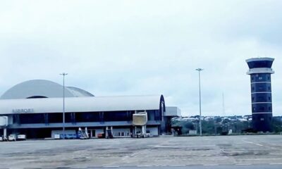 Panic around Asaba Airport over collapse of two-storey building