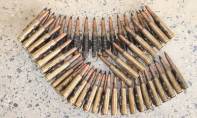 Police recover 50 live anti aircraft ammunition abandoned by fleeing bandits in Niger