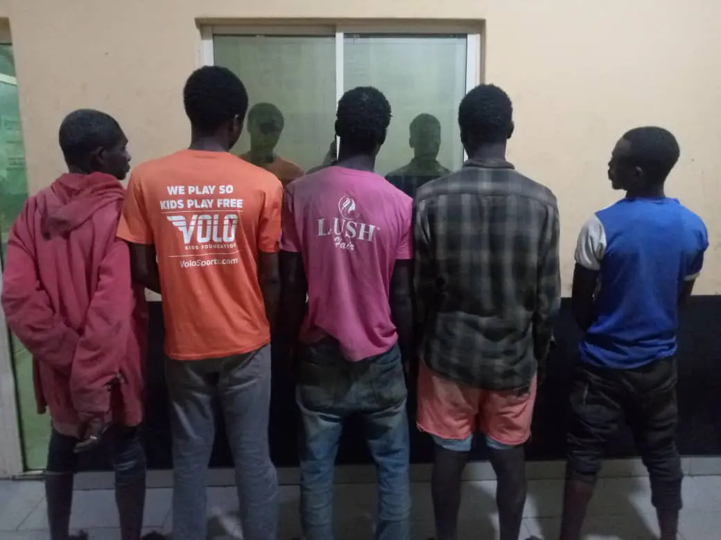 Six arrested for illegal waste dumping in Agege, Lagos